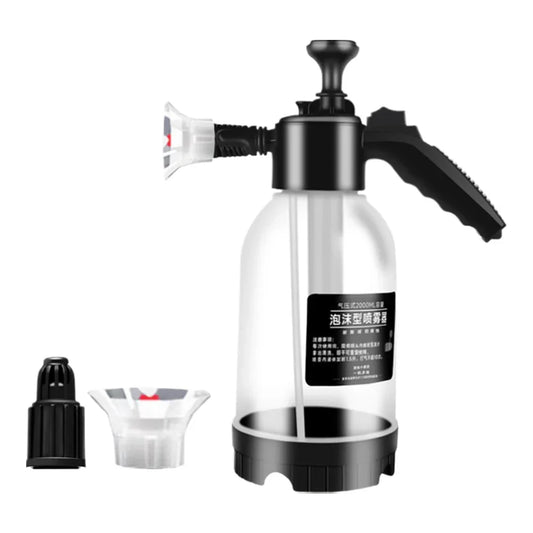 2L Gardening & Car Wash Foam Spray Can – Acid & Alkali Resistant Manual Pressure Sprayer