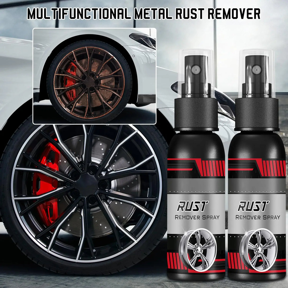 Car Metal Rust Remover – Rust Inhibitor & Derusting Spray – ScarlettNewman