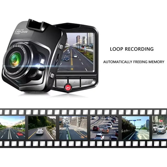 1080P HD Dash Cam – Car DVR Camera with Night Vision & G-Sensor