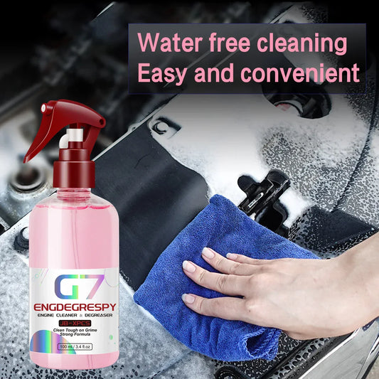 Car Engine Bay Cleaner – Powerful G7 Decontamination Spray