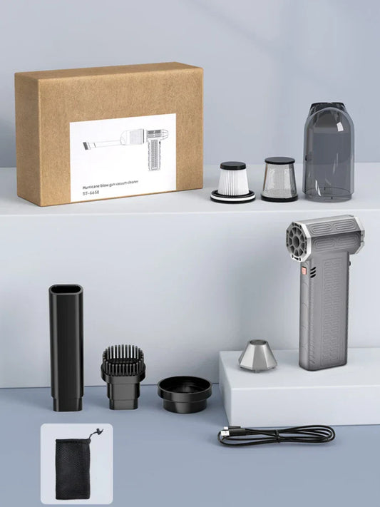 130000RPM Turbofan Air Blower – Mini Turbo Jet Fan with Brushless Motor for Car & Electronics Cleaning