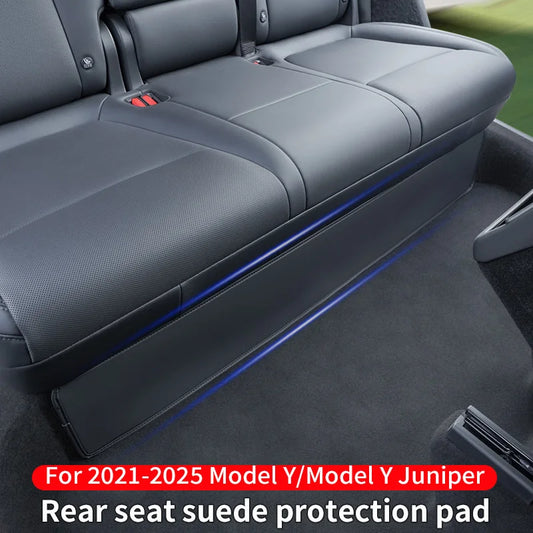 For Tesla Model Y Juniper Seat Kick Pad Cover – Interior Strip Corner Guard Accessories