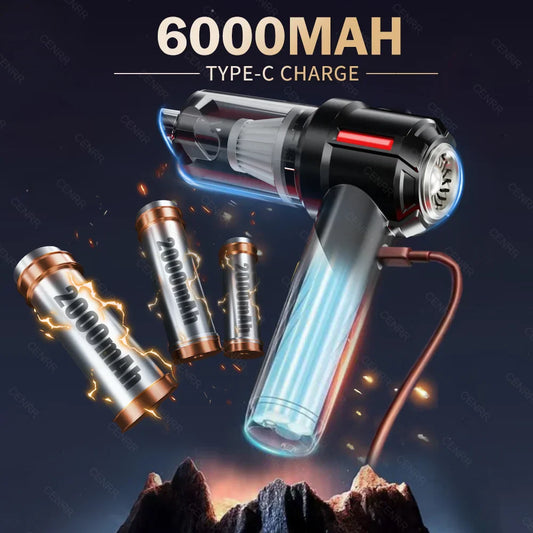 CENRR 998000PA Car Vacuum Cleaner – Mini Cordless Powerful Wireless Cleaner